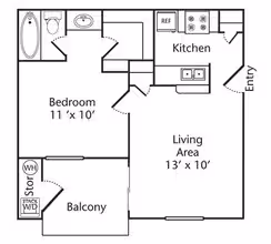 The Ashton 1721 floor plan